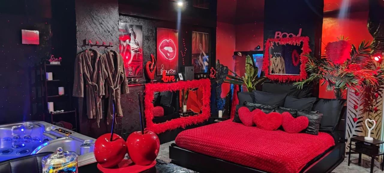 Loft Romantique Hammam Spa Privatif Playroom Гренобъл Екстериор снимка