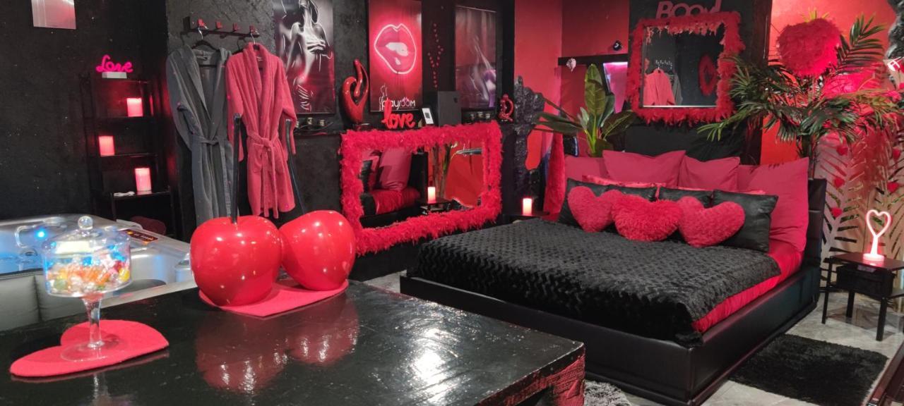 Loft Romantique Hammam Spa Privatif Playroom Гренобъл Екстериор снимка
